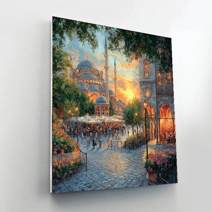 The Blue Mosque Numbered Painting Kits
