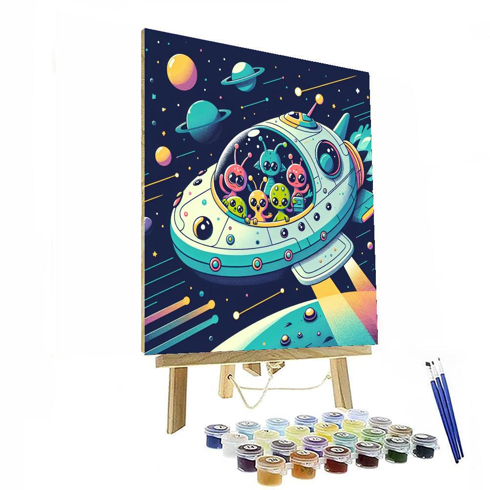 Starship Safari Painting Number Kit