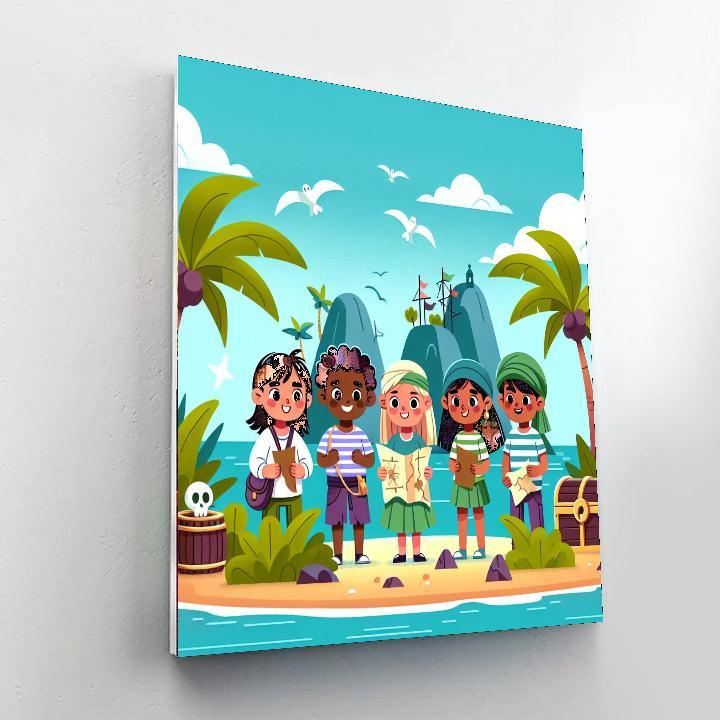 Mystic Island Quest Paint By Numbers Kits