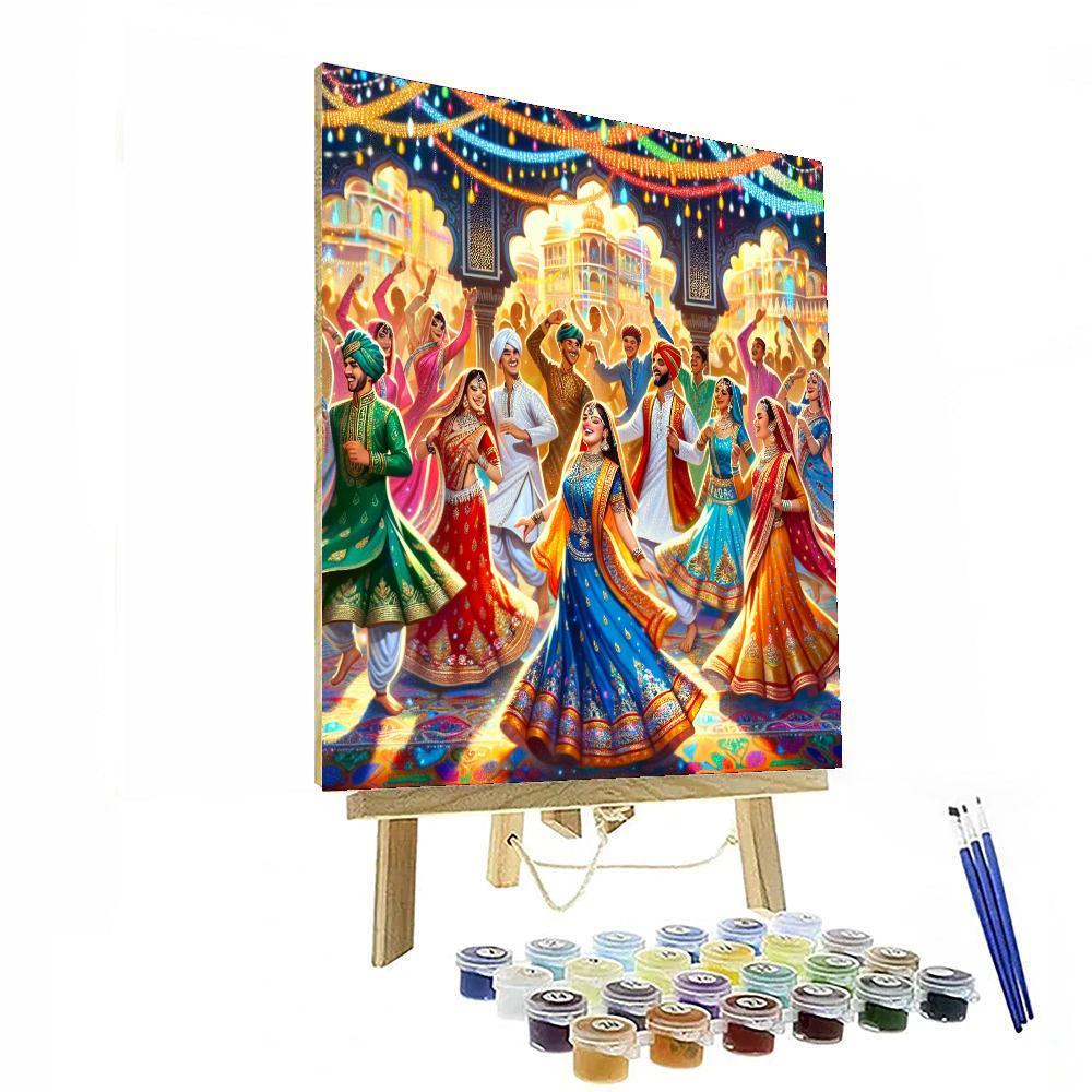 Cultural Indian Celebration Painting Number Kit