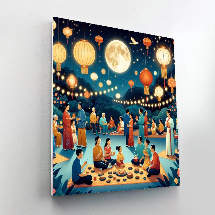 Mid-autumn Festival Paint By Color