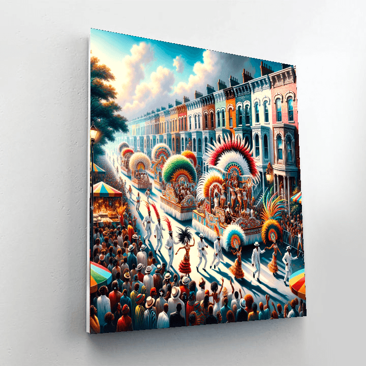 Notting Hill Carnival - London, Uk Paint By Number