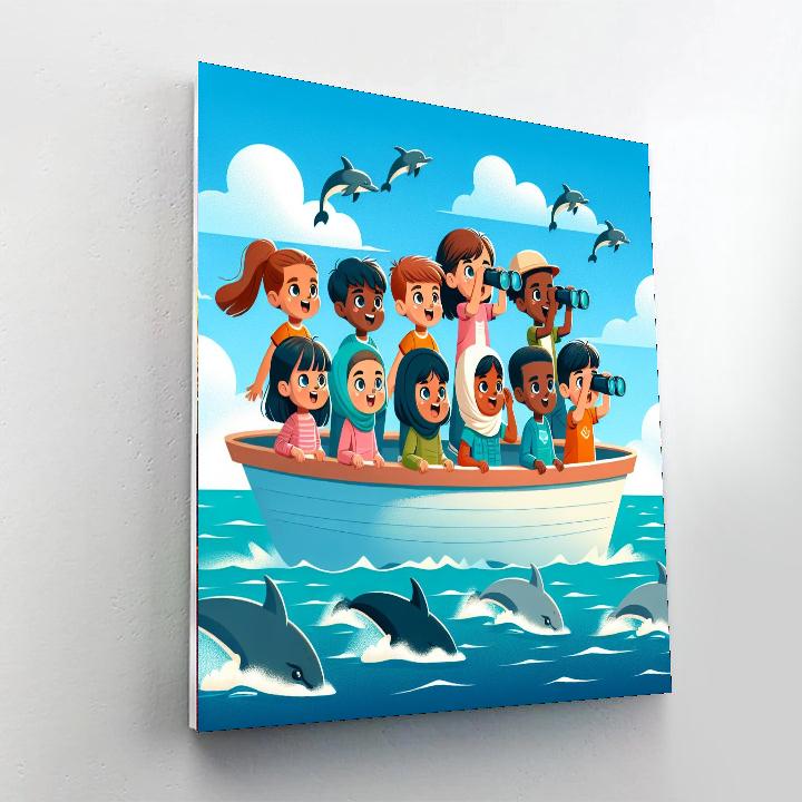 Oceanic Discovery Quest Painting Number Kit