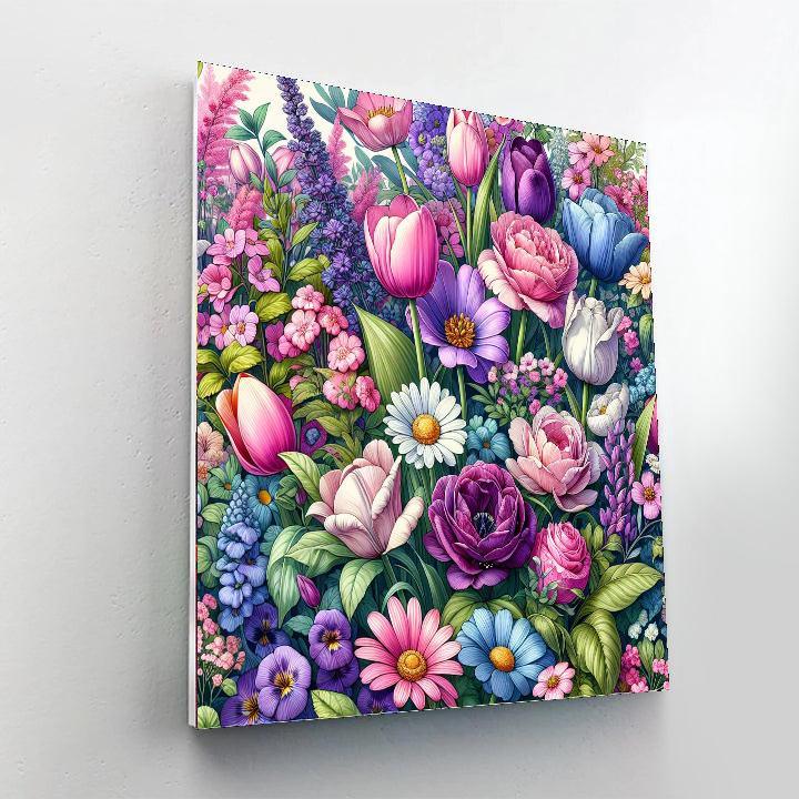 Magical Garden Escape Numbered Painting Kits