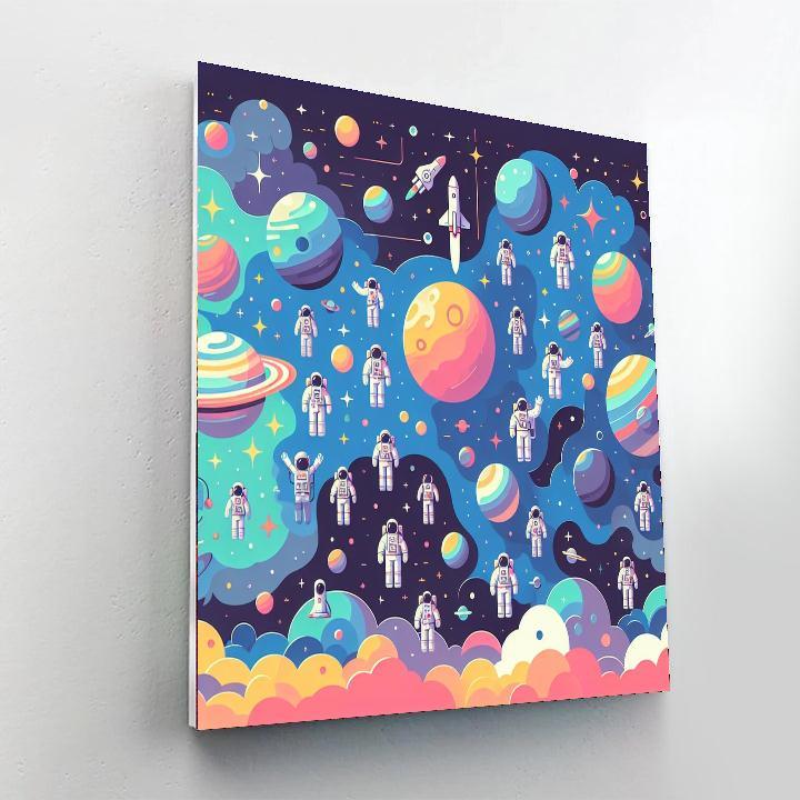 Outer Space Dreamers Paint By Number