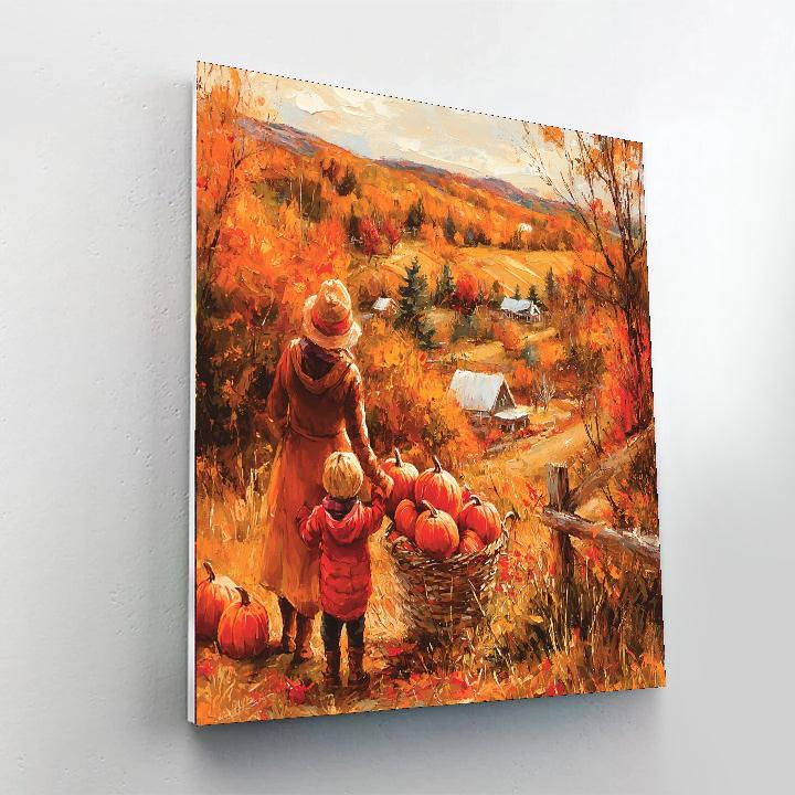 Harvest Of Joy Painting Number Kit