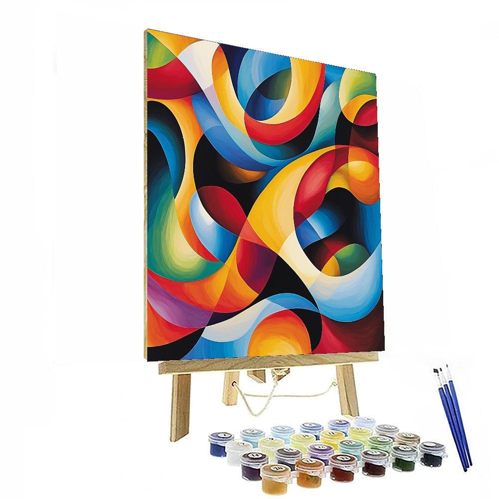 Henri Matisse Inspired Whimsical Abstract Dreams  Paint By Numbers