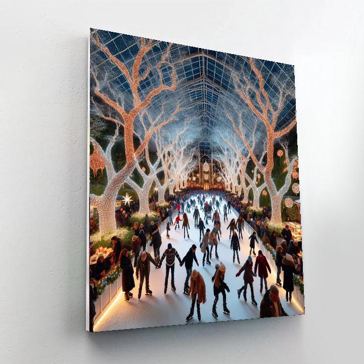 Kew Gardens Winter Festival - Uk Paint By Numbers Kits