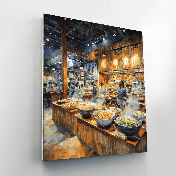 Ramen Museum Paint By Numbers Art