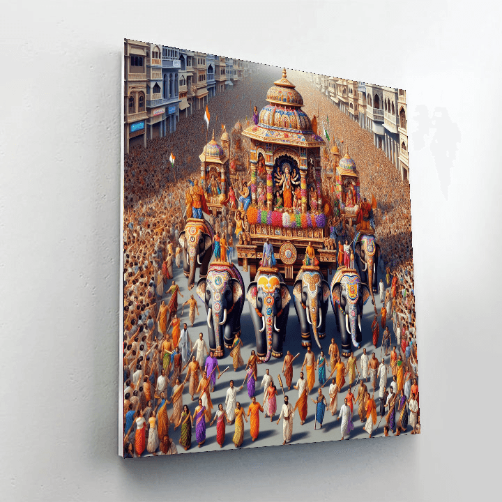 Rath Yatra - Odisha Paint By Numbers