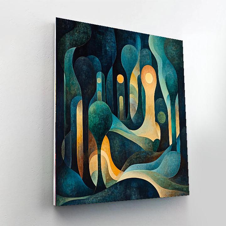 Max Ernst Inspired Mystic Visions  Paint By Numbers Kits