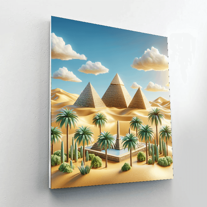Ancient Egyptian Odyssey Number Painting