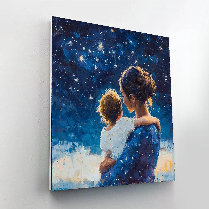 Kisses Under The Stars Numbered Painting Kits