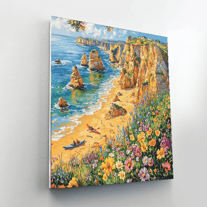 The Algarve Coast Painting By Numbers Kit