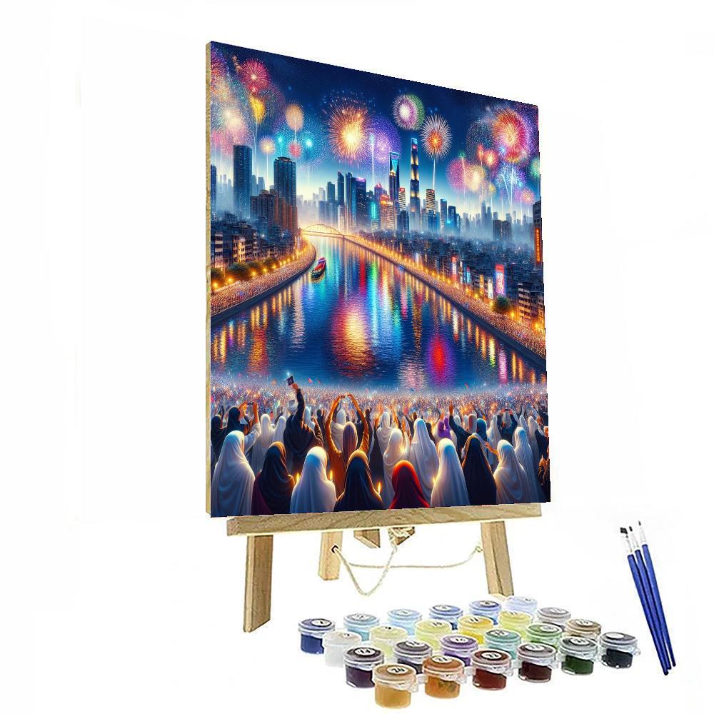 Macau International Fireworks Display Contest Numbered Painting Kits