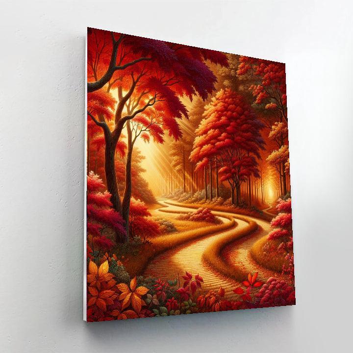 Autumn Woodland Wonders Numbered Painting Kits