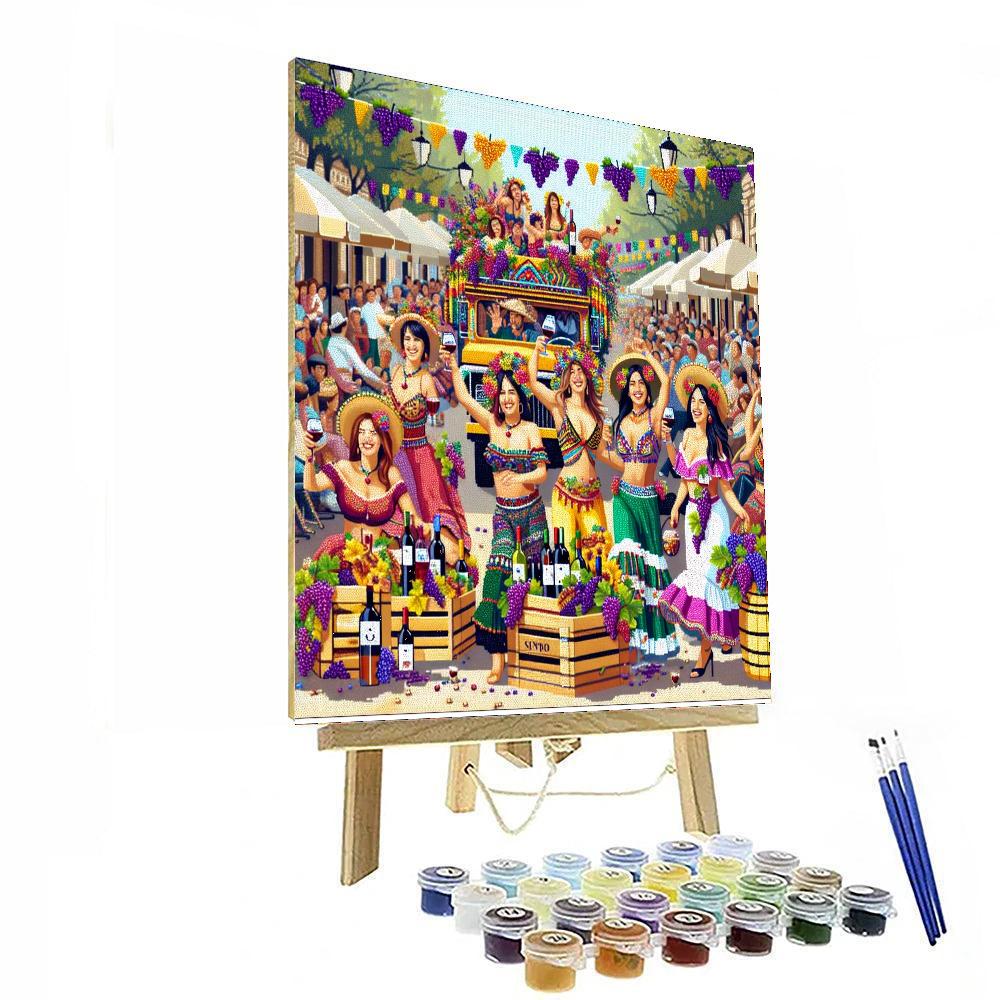 Grape Harvest Festival Numbered Painting Kits