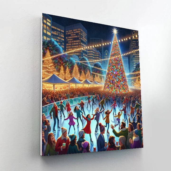 Light Up Night Festival Paint By Numbers Art