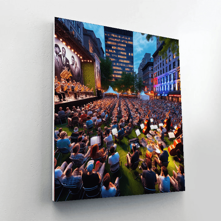 International Jazz Festival - Montreal Paint By Number