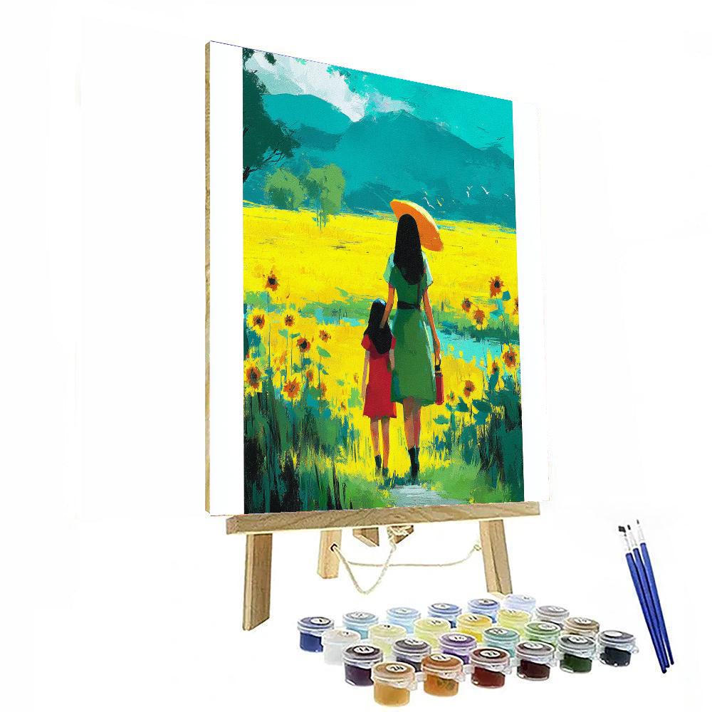 Endless Fields Of Motherly Love DIY Paint By Numbers