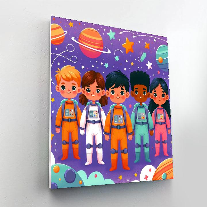 Galaxy Getaway Numbered Painting Kits