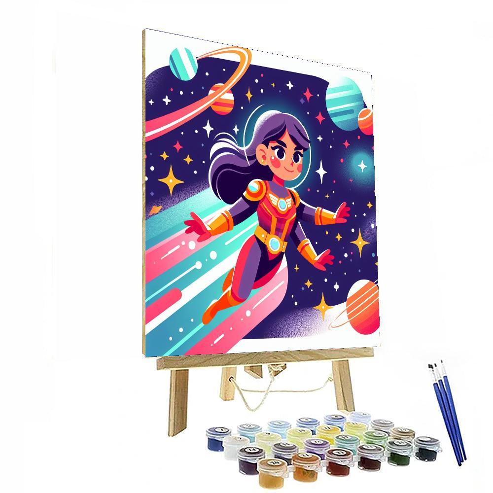 Galactic Defender Mission Paint By Number