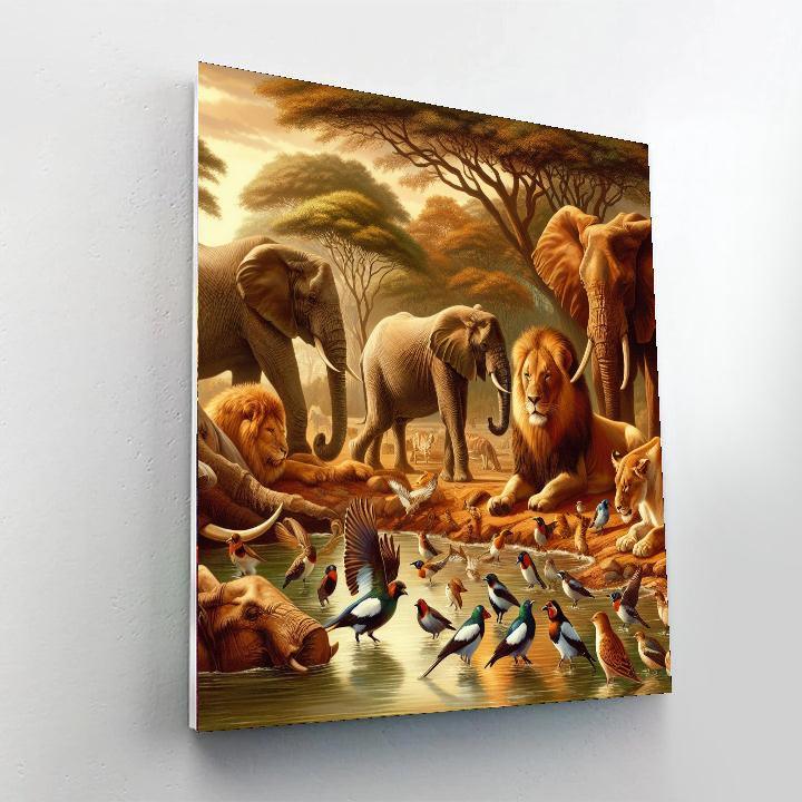 Wondrous Wildlife Journey Paint By Numbers Kits