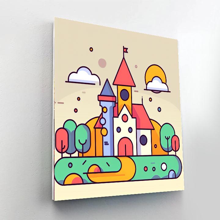 Enchanted Castle's Mysteries Paint By Number