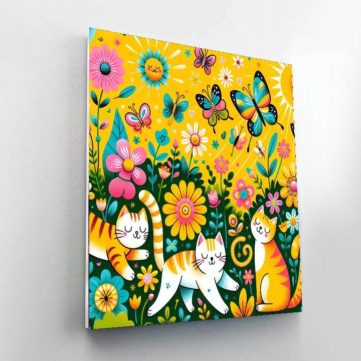 Playful Whiskers Painting By Numbers Kit