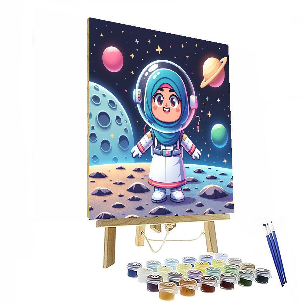 Adventure On The Moon Paint By Number