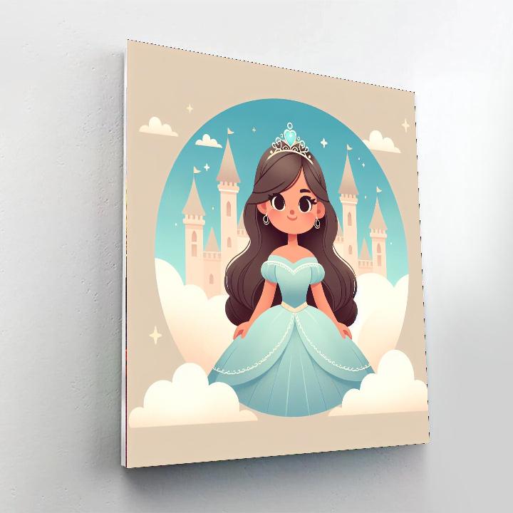 Fairytale Princess Dreams DIY Paint By Numbers