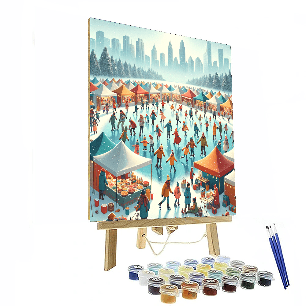 Harbourfront Centre Winter Festival - Canada DIY Paint By Numbers
