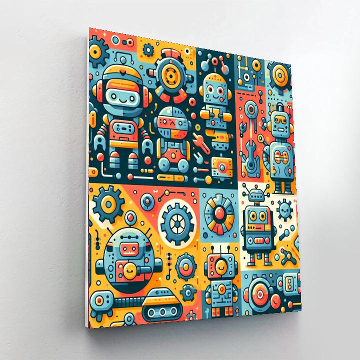 Robotic Wonders Painting Number Kit