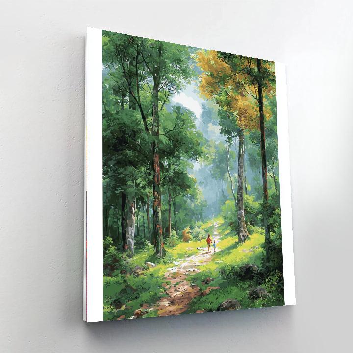 Forest Whisperings Paint By Color