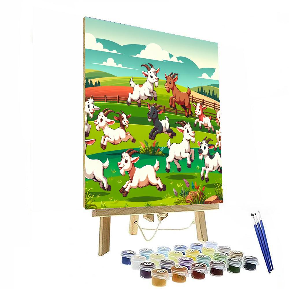 Gleeful Goats Paint By Numbers Kits
