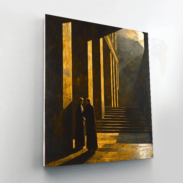 Caravaggio Inspired Chiaroscuro Twilight  Numbered Painting Kits