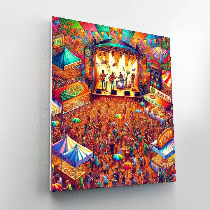 Chicagofest Paint By Numbers Art