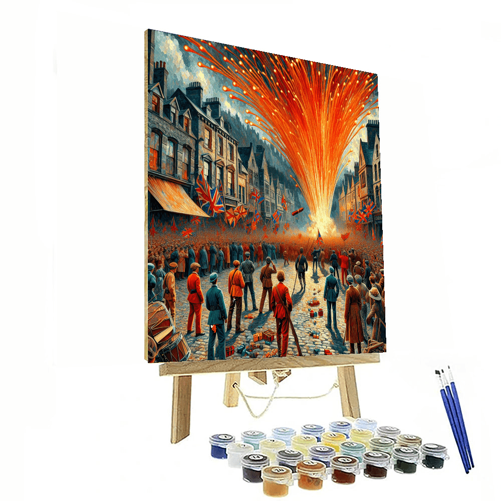 Battle Of The Oranges - Ivrea, Italy Paint By Number