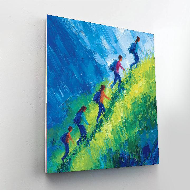 Exploring New Heights Number Painting