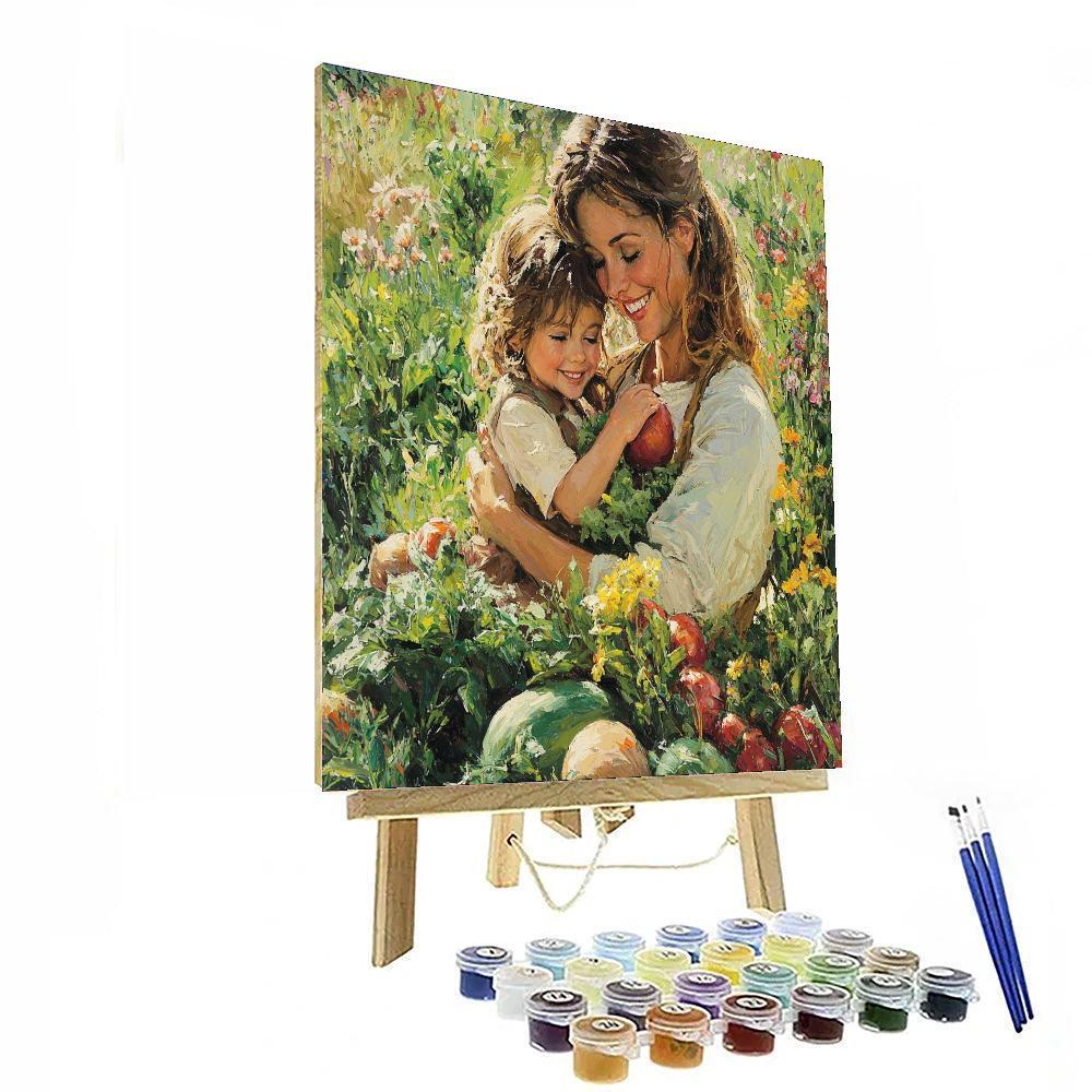 The Garden Of Love Paint By Color