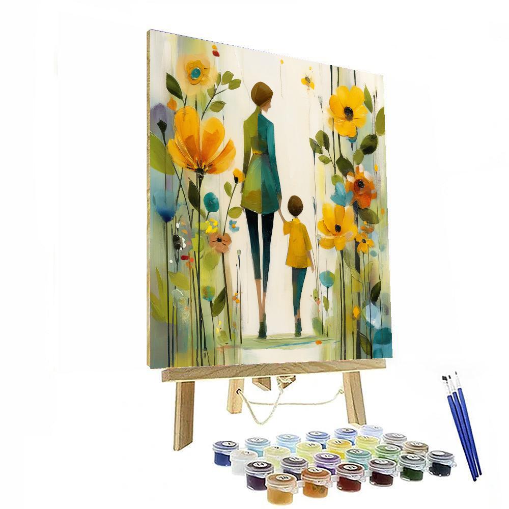 Summer Blossom Stroll Paint By Number