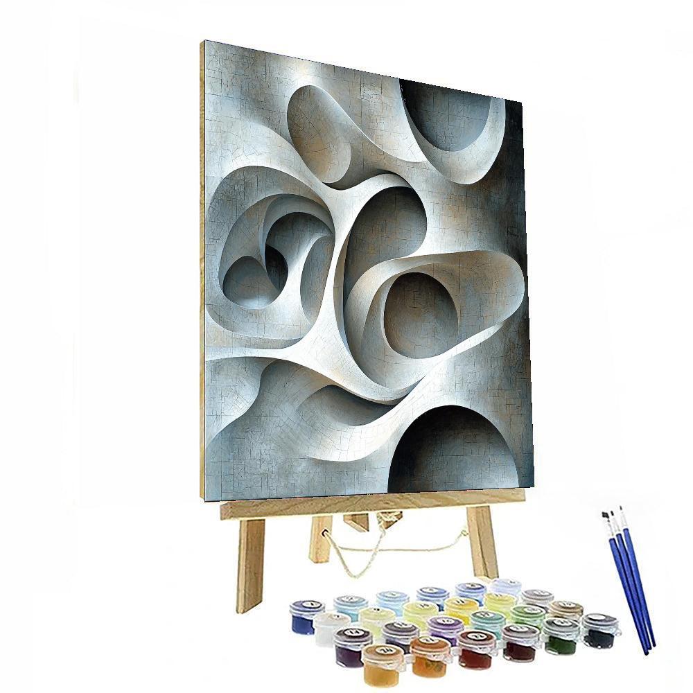 Michelangelo Inspired Mystical Wind  Painting Number Kit