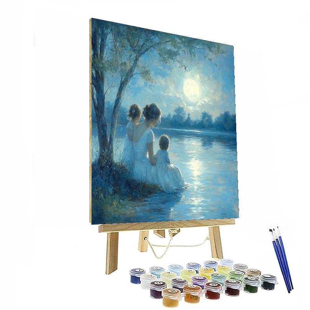 Moonlit Whispers Paint By Numbers Kits
