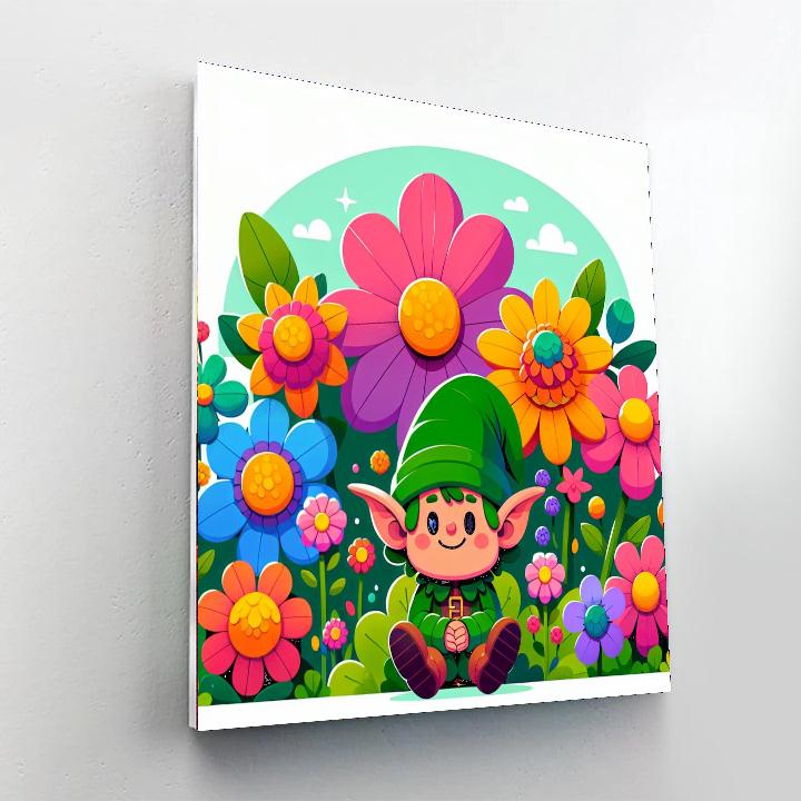 Giggling Goblin Garden Paint By Numbers Kits