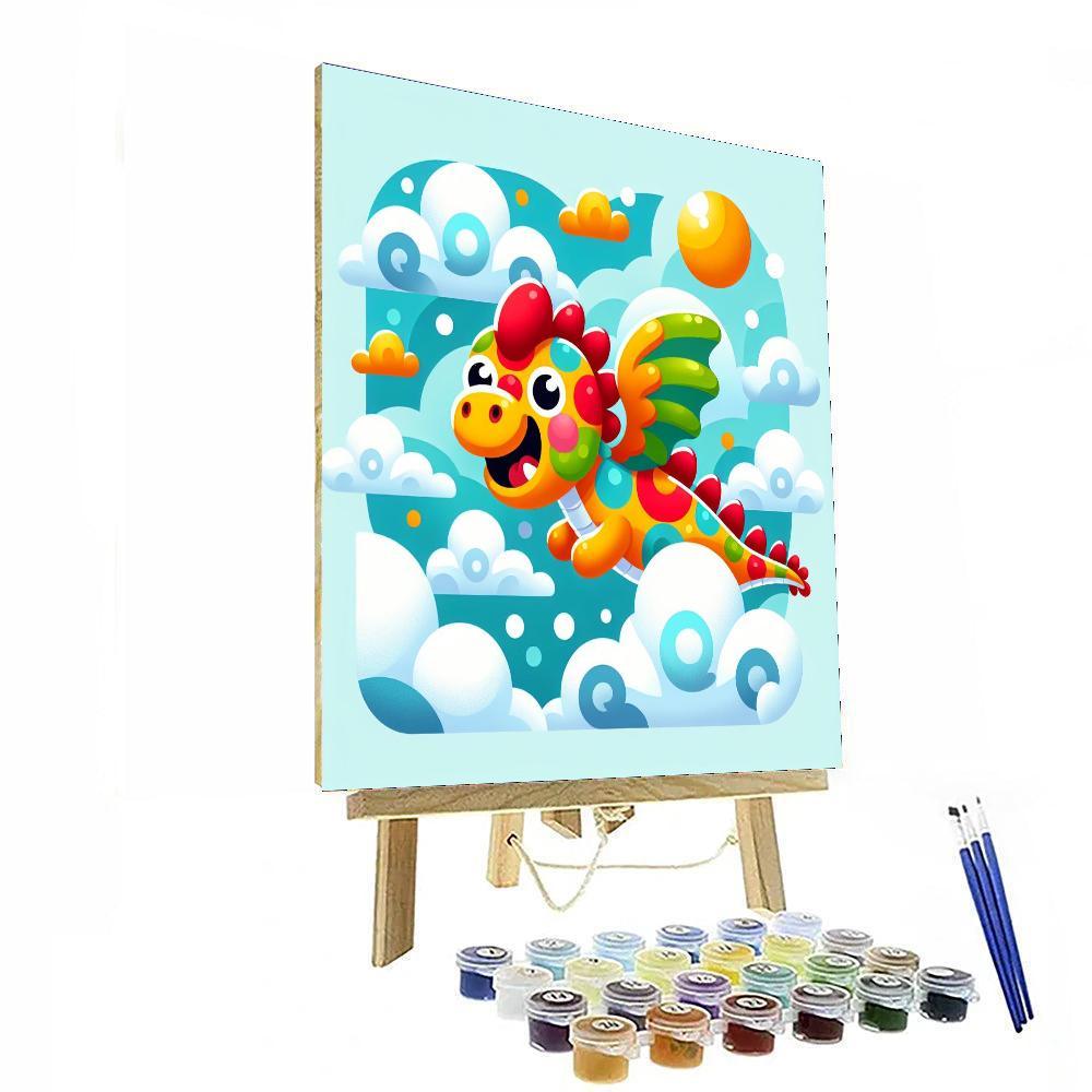 Adventure Dragon Paint By Color