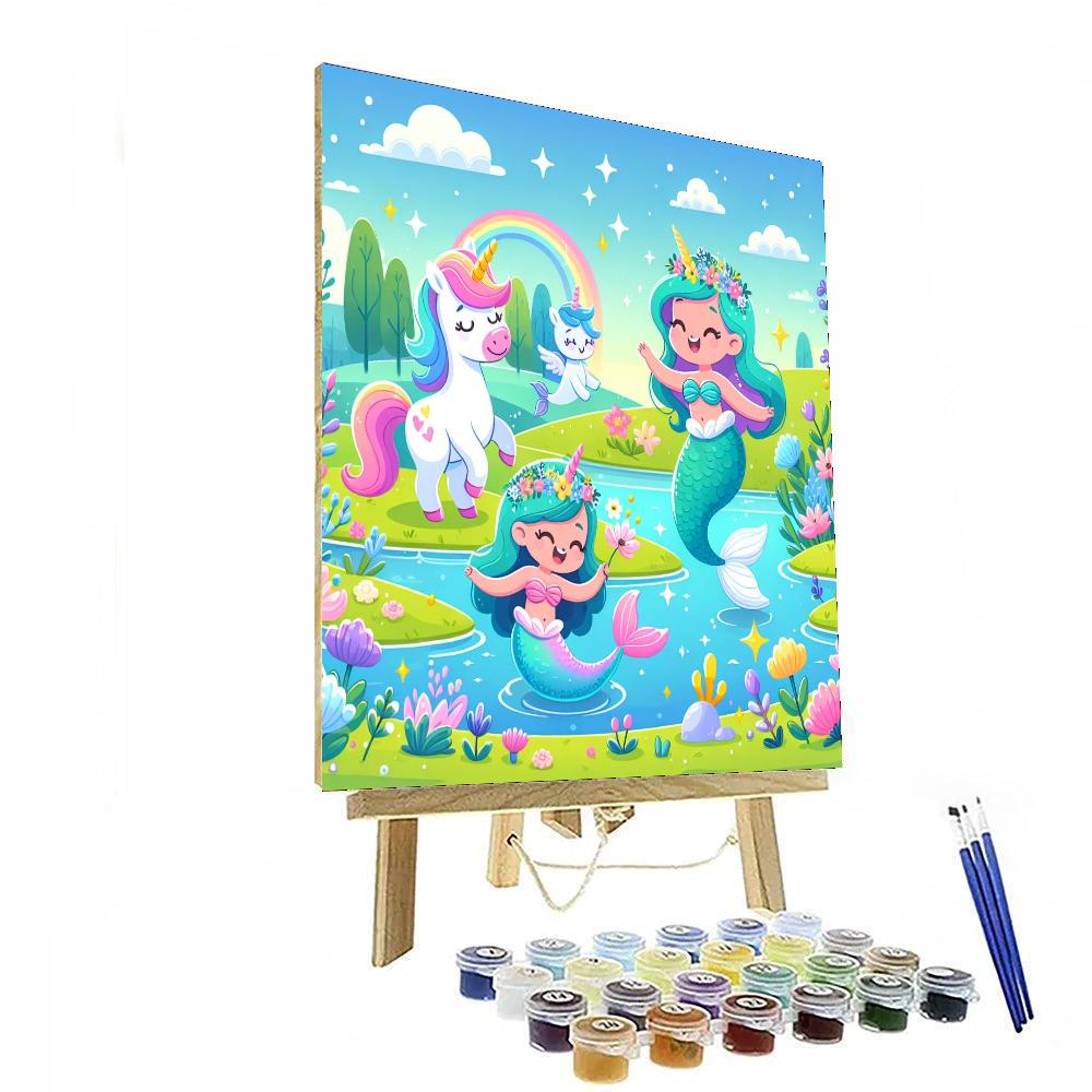 Mystical Creatures Unite Paint By Number