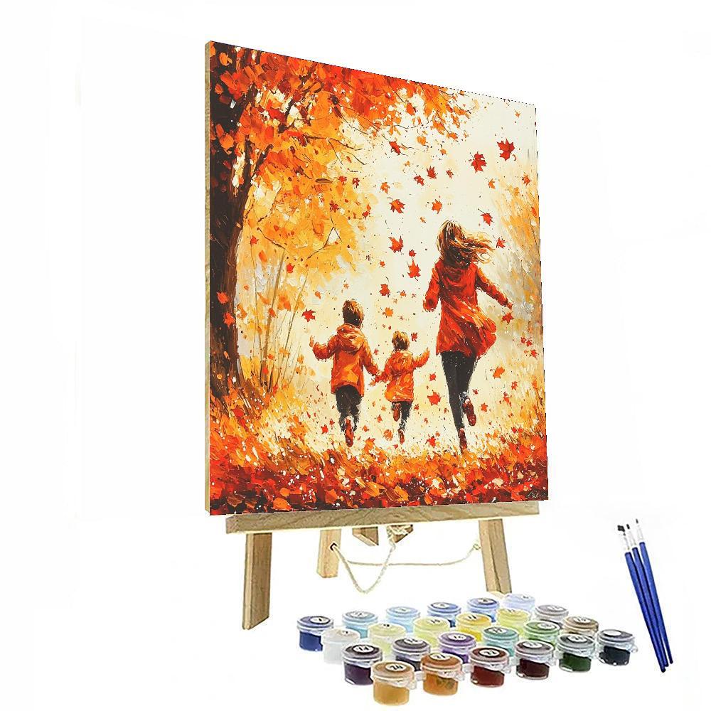 Echoes Of Joyful Laughter Numbered Painting Kits