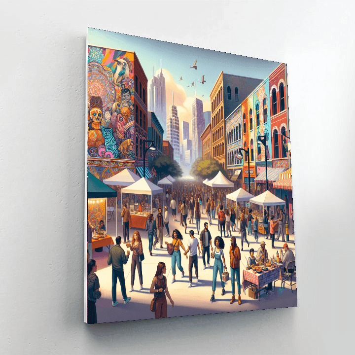 Wynwood Art Walk - United States Paint By Color