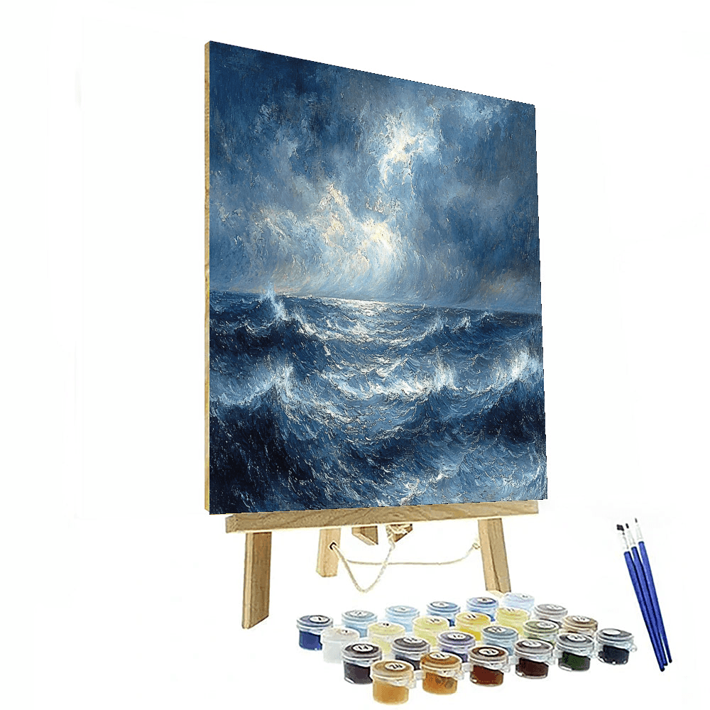 J.M.W. Turner Inspired Mystic Seas - DIY Painting By Numbers Kit