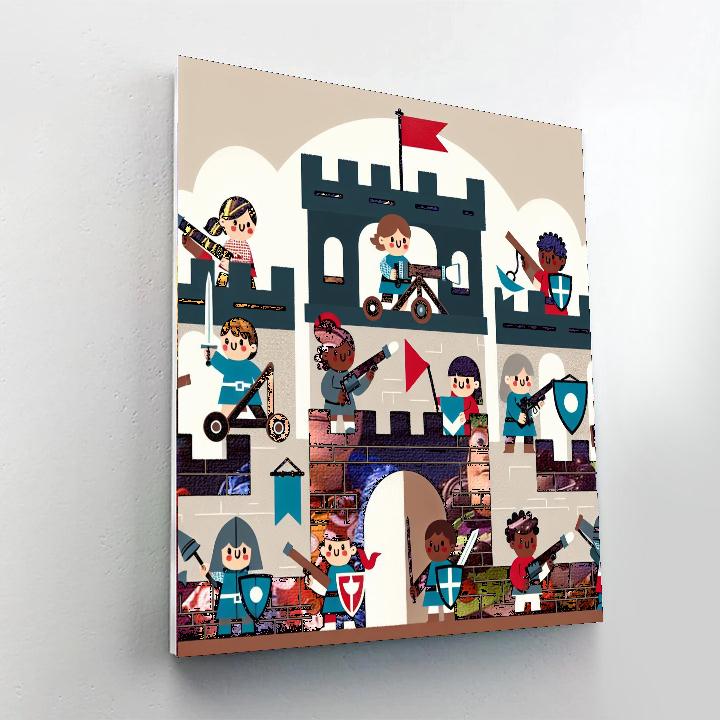 Castle Siege Simulator Paint By Number
